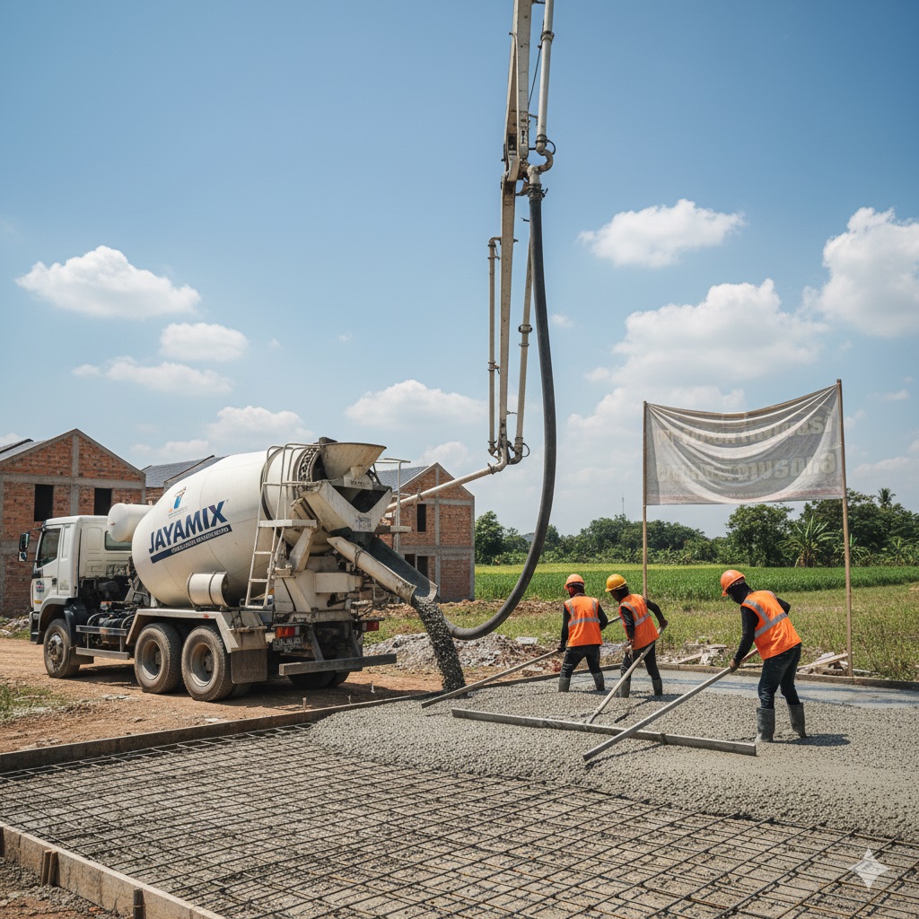 Harga Beton Jayamix Cileungsi Terbaru Per m³